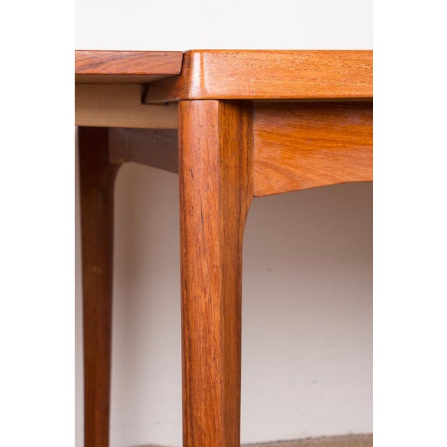 Brown Danish Dining Table in Teak by Henning Kjaernulf for Vejle Stole, 1960s For Sale - Image 8 of 18