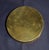 Antique - Late 19th Century Round Box. Made of Mixed Metals: Brass & Copper. With the "The Message" Engraved "D'APRES...