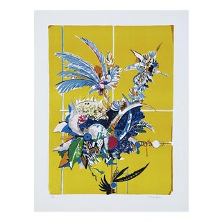 Pietro Carabellese, Composition, 1970s, Lithograph For Sale