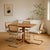Wood Refinished Scandinavian Modern Teak Square Dining Table, Mid-Century For Sale - Image 7 of 18
