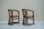 Mid-Century Chairs in Bamboo and Patinated Cognac Leather, 1960s, Set of 6 For Sale - Image 12 of 18