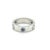 Contemporary Rare Cartier Love 18k White Gold Blue Sapphire Band Ring w/Paper - Size 5.5 For Sale - Image 3 of 5