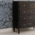 Wood 18th Century Swedish Gustavian Period Reeded Commode in Original Black Paint For Sale - Image 7 of 16
