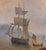 French School Artist, Light on the Port, 19th Century, Oil on Canvas For Sale - Image 8 of 12