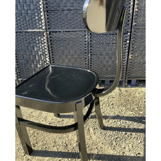 Art Deco No. 401 Side Chair by Lajos Kozma for Szék és Faárugyár Rt, 1930s For Sale - Image 9 of 13