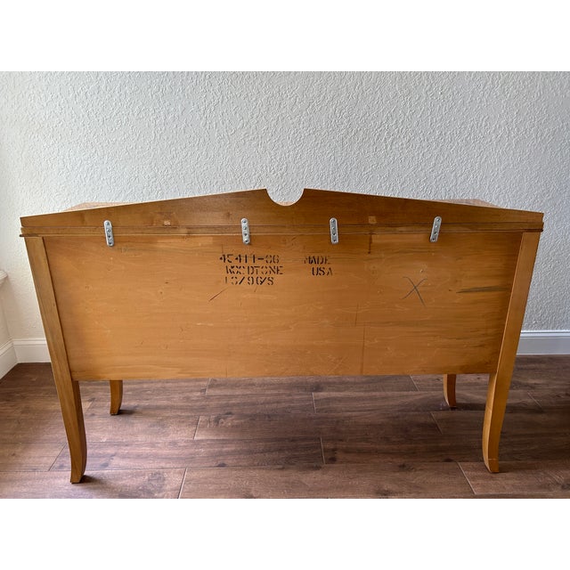 Stanley Furniture Late 20th Century Stanley Furniture Italian Neoclassical Style Blonde Buffet Sideboard For Sale - Image 4 of 12