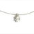 Contemporary 1990s Tiffany & Co Estate X Signature Necklace Sterling Silver For Sale - Image 3 of 7