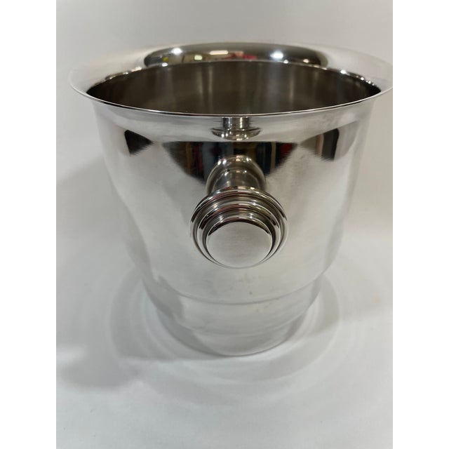 Silver Antique 19th Century Silverplated Champagne Bucket, Derby Silver Company For Sale - Image 8 of 16