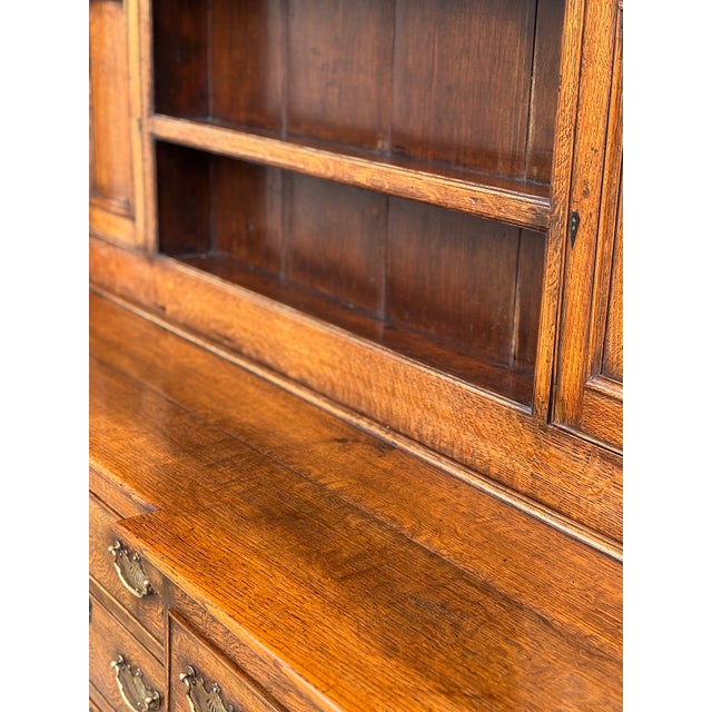 19th Century Georgian Oak Dresser, 1820 For Sale - Image 10 of 14