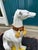 Italian Glazed Terra Cotta Whippet For Sale - Image 12 of 14