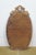 Brown Antique Victorian Mahogany Oval Vanity Wishbone Dressing Wall Mirror 28" For Sale - Image 8 of 11