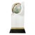 Vintage 1980s World Globe on Acrylic Stand For Sale