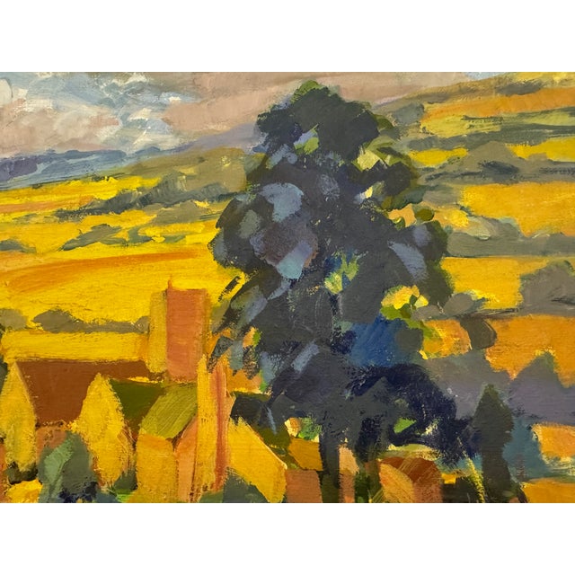 Elizabeth Jane Lloyd, Landscape, 1980s, Oil on Board For Sale - Image 4 of 10
