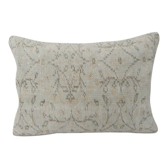 Cream & Brown Pillow Cover For Sale