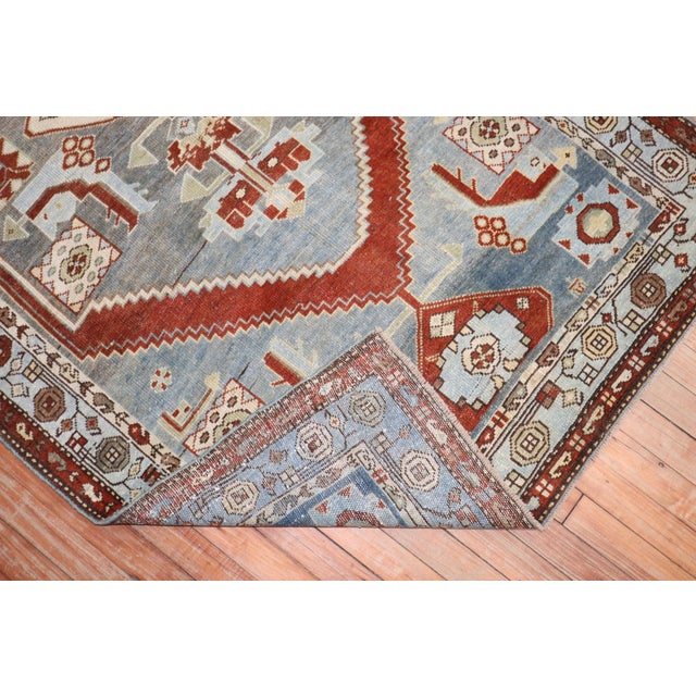 Persian Early 20th Century Persian Malayer Accent Rug - 3'7" x 6'11" For Sale - Image 3 of 7