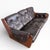 Vintage Saddleback Brown Leather Three-Seater Sofa from G Plan For Sale - Image 5 of 7