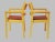 Set of two refinished Hans J. Wegner armchairs in beech. The armchairs named "The Koldinghus Chair" after the old Danish...