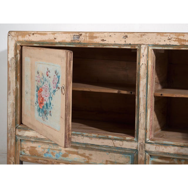 Antique White Sideboard with Original Illustrations, 1900s For Sale - Image 14 of 18