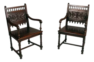 Venice Armchair by Testolini Frères, 1850