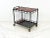 Metal Mid Century Iron and Tile Inlay Bar Cart, Dry Bar, C. 1950's For Sale - Image 7 of 10