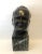 Black 1947 Bronze Bust of a Man For Sale - Image 8 of 8