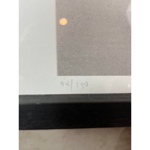 Modern Peter Klasen, Composition, 1974, Screenprint, Framed For Sale - Image 3 of 9