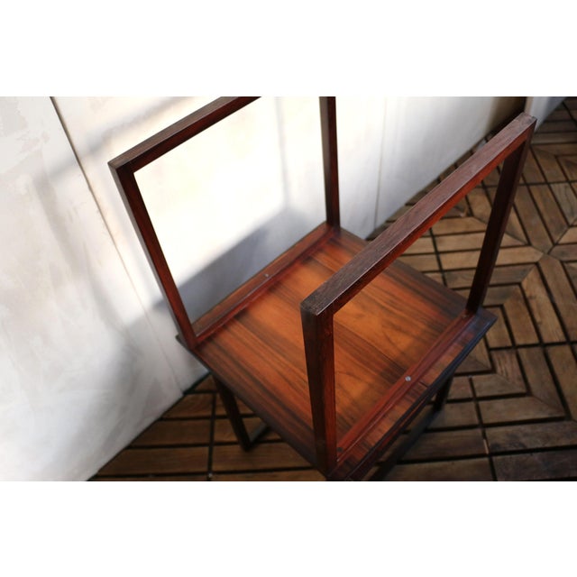 Pair of Vintage Rosewood Side Tables by Kai Kristiansen, Denmark, 1960s For Sale - Image 17 of 18