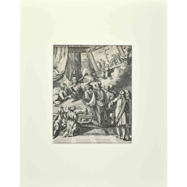 Romeyn de Hooghe, La Manière de se Bien Preparer à La Mort, Etching, 1700 For Sale - Image 3 of 3