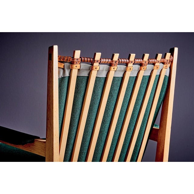 Brown German Prototype Chair attributed to Albert Haberer, 1950s For Sale - Image 8 of 14