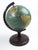 Small Vintage 1930's Metal World 5 In. Globe For Sale - Image 9 of 11