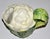 Green 1970s Majolica Green White Cauliflower Ceramic Pitcher Italy Mark Lord & Taylor For Sale - Image 8 of 15