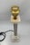 Stone Volterra Alabaster Column Table Lamp, 1960 For Sale - Image 7 of 7