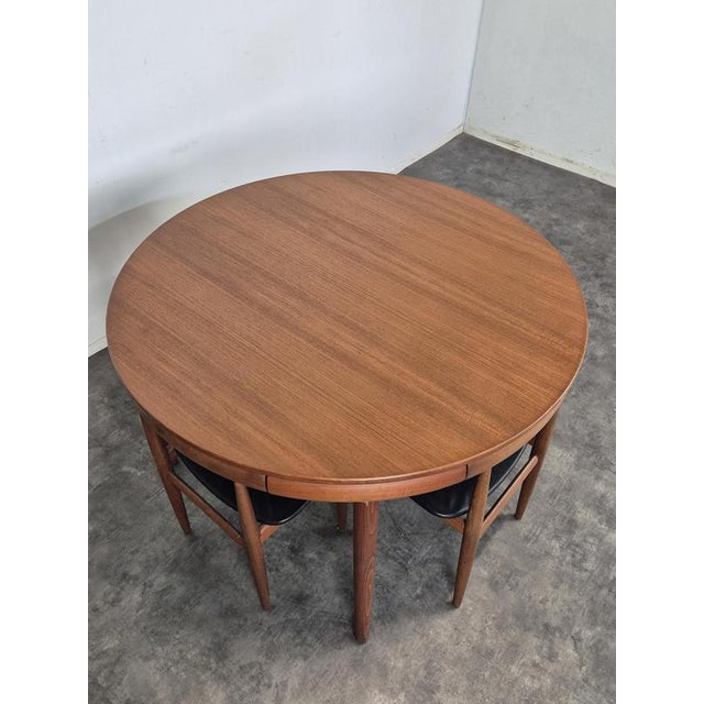 1960s Vintage Teak Table and Chairs by Hans Olsen for Frem Rojle, 1960s, Set of 4 For Sale - Image 5 of 13