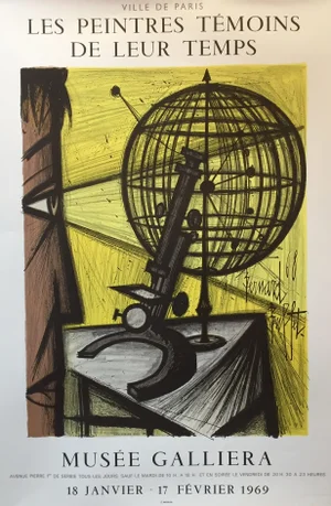 Bernard Buffet Vintage French Exhibition Poster