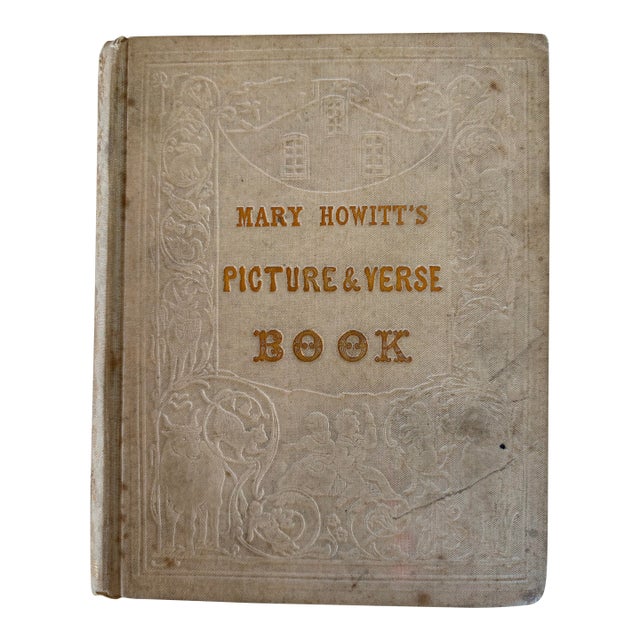 Mary Howitt’s Picture & Verse Book 1845 Inscribed With Hovey Provenance For Sale