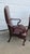 Red 1980s Pair Hancock Moore Leather Side Club Office Chairs Mahogany For Sale - Image 8 of 10