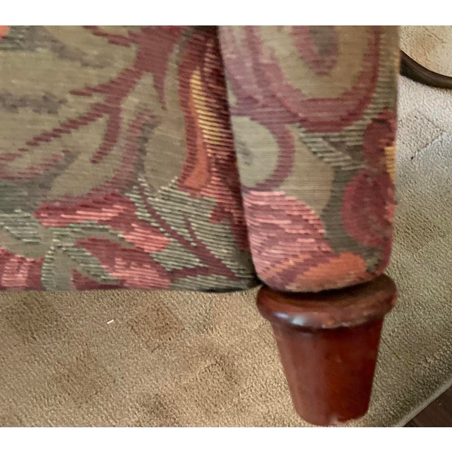 Pair of Vintage David Edward Club Chairs With Floral Print For Sale - Image 11 of 17