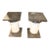 Pair Marble Italian Ionic Style Palatial Pedestals For Sale