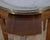 Wood Late 19th Century French Louis XVI-Style Mahogany Bouillotte Table with Carrara Marble Top For Sale - Image 7 of 9