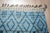Stylish Marrakech Blue Hand-Knotted Wool Rug, Country of Origin: Pakistan. This striking piece offers a modern...