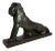 Early 20th Century French Bronze Sculpture of a Panther Bunting Signed André Vincent Becquerel For Sale