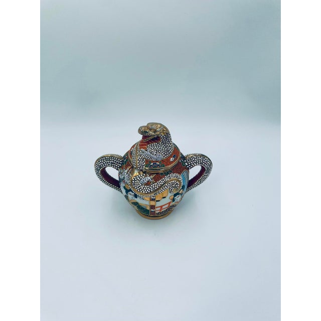 Kutana Porcelain Sugar Bowl, Japan, 1935 For Sale - Image 4 of 11