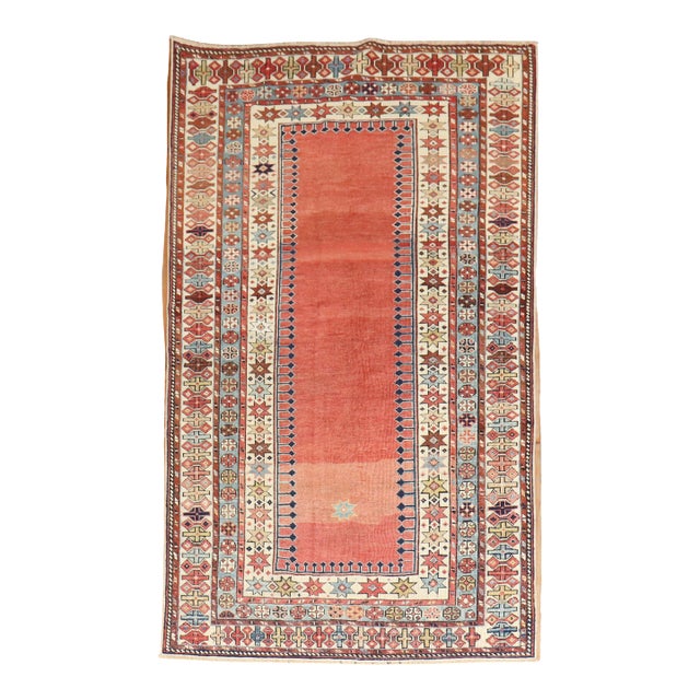 19th Century Antique Caucasian Shirvan Rug For Sale