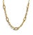 Roberto Coin, Yellow Gold Oval Link Toggle Necklace, 18k For Sale - Image 4 of 7