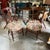 Wood Antique Pair of Wooden Carved Accent Chairs With Central Medallion Detail For Sale - Image 7 of 12