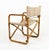 Mid-Century Bamboo and Fabric Director's Folding Chairs, Italy, 1960s, Set of 2 For Sale - Image 15 of 18
