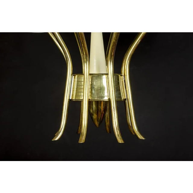 Mid-Century Multi-Color Flexible Chandelier from Stilnovo, 1958 For Sale - Image 4 of 15