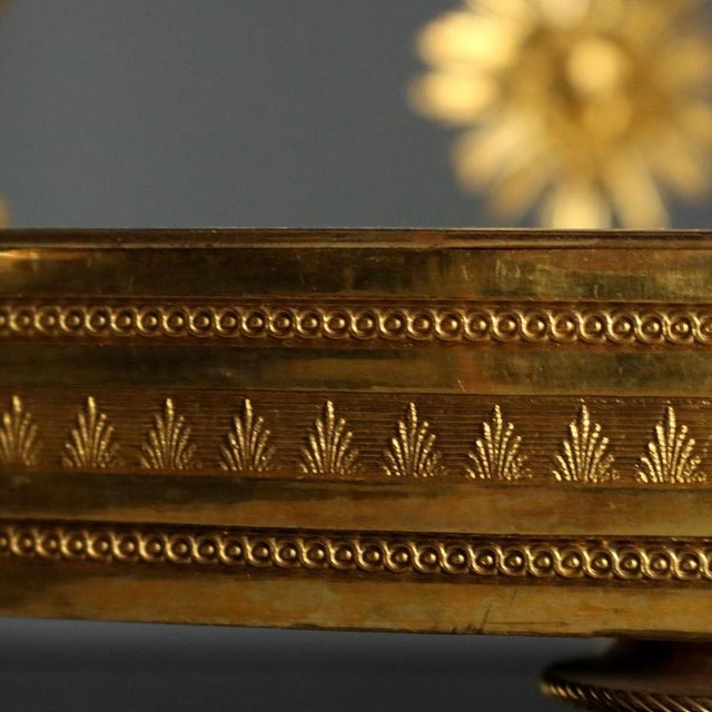 Antique Bronze Clock from Warnier à Paris, France, 19th Century For Sale - Image 9 of 11