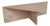 Mid-Century Travertine Coffee Table with Triangular Top, 1970s For Sale