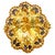 Bochic "Orient" Vintage Yellow Sapphire, Citrine & Sapphire Set 18K Gold & Silver For Sale - Image 15 of 18